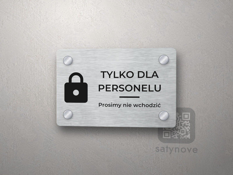 Komunikaty i zakazy w zakładzie