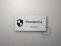 Tabliczka Portiernia z piktogramem