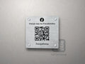 Tabliczka Facebook z kodem QR