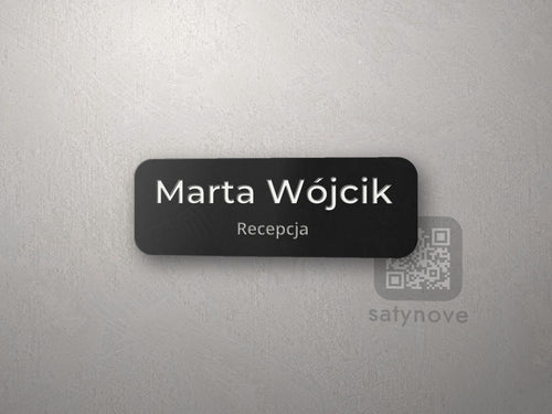 Identyfikator hotelowy – Recepcja