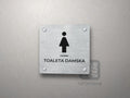 Tabliczka Toaleta damska – piktogram