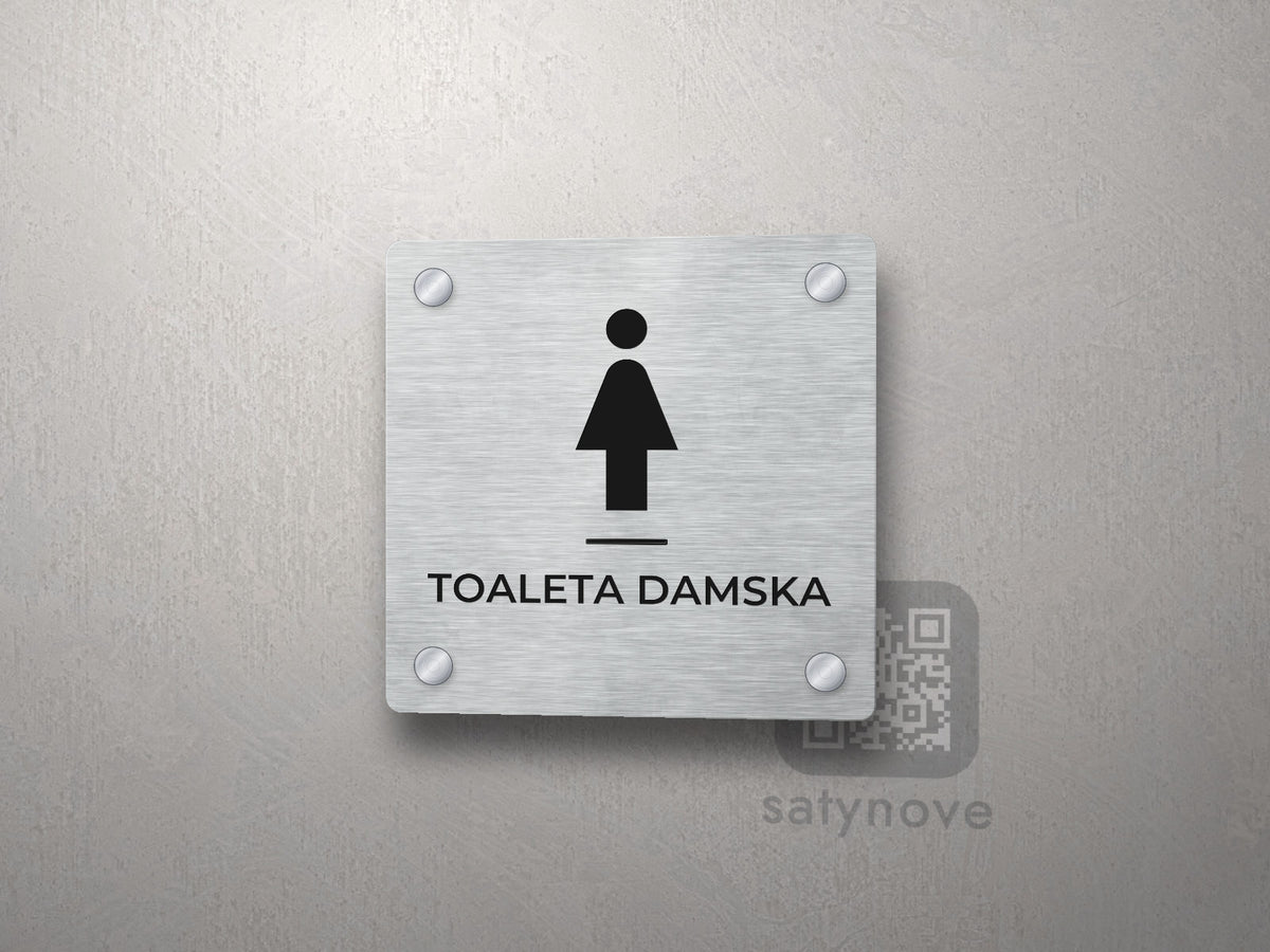 Tabliczka Toaleta damska – piktogram