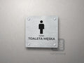 Tabliczka Toaleta męska – piktogram