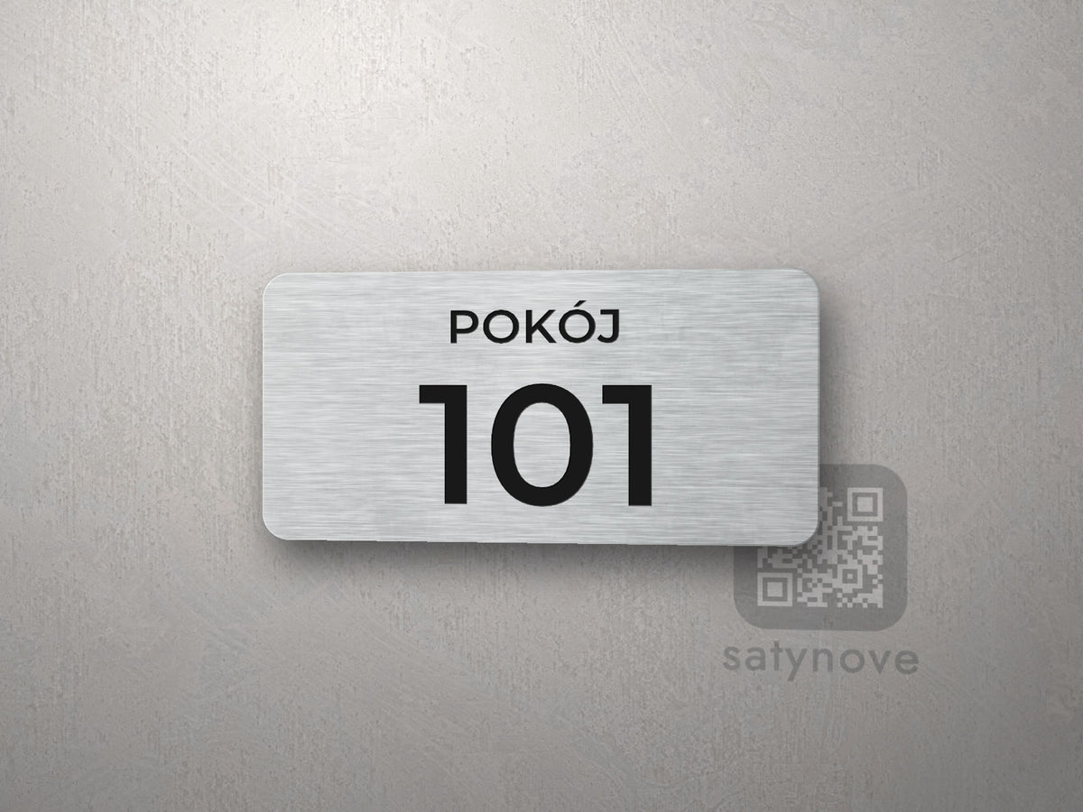 Numer na drzwi – numer pokoju