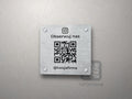 Tabliczka social media z kodem QR – Instagram lub Facebook