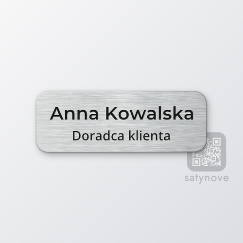 Identyfikator imienny z magnesem