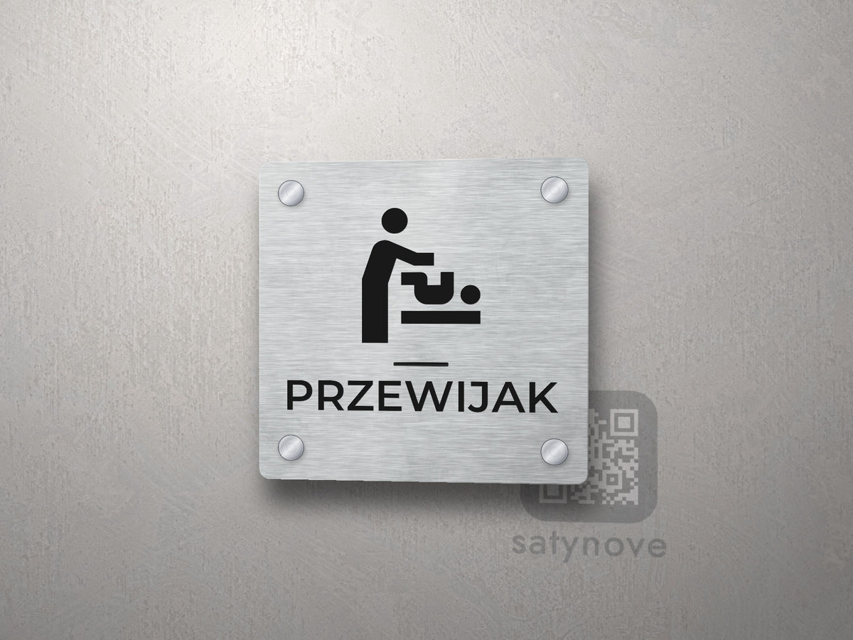 Tabliczka Przewijak – piktogram