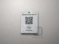 Tabliczka Darmowe Wi-Fi z kodem QR