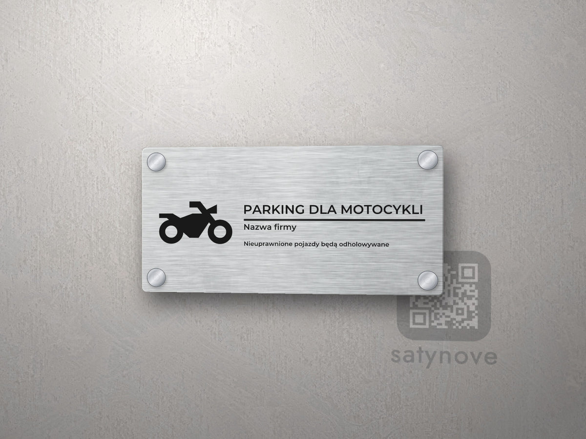 Tabliczka Parking dla motocykli