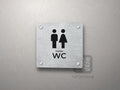 Piktogram WC – tabliczka kwadratowa
