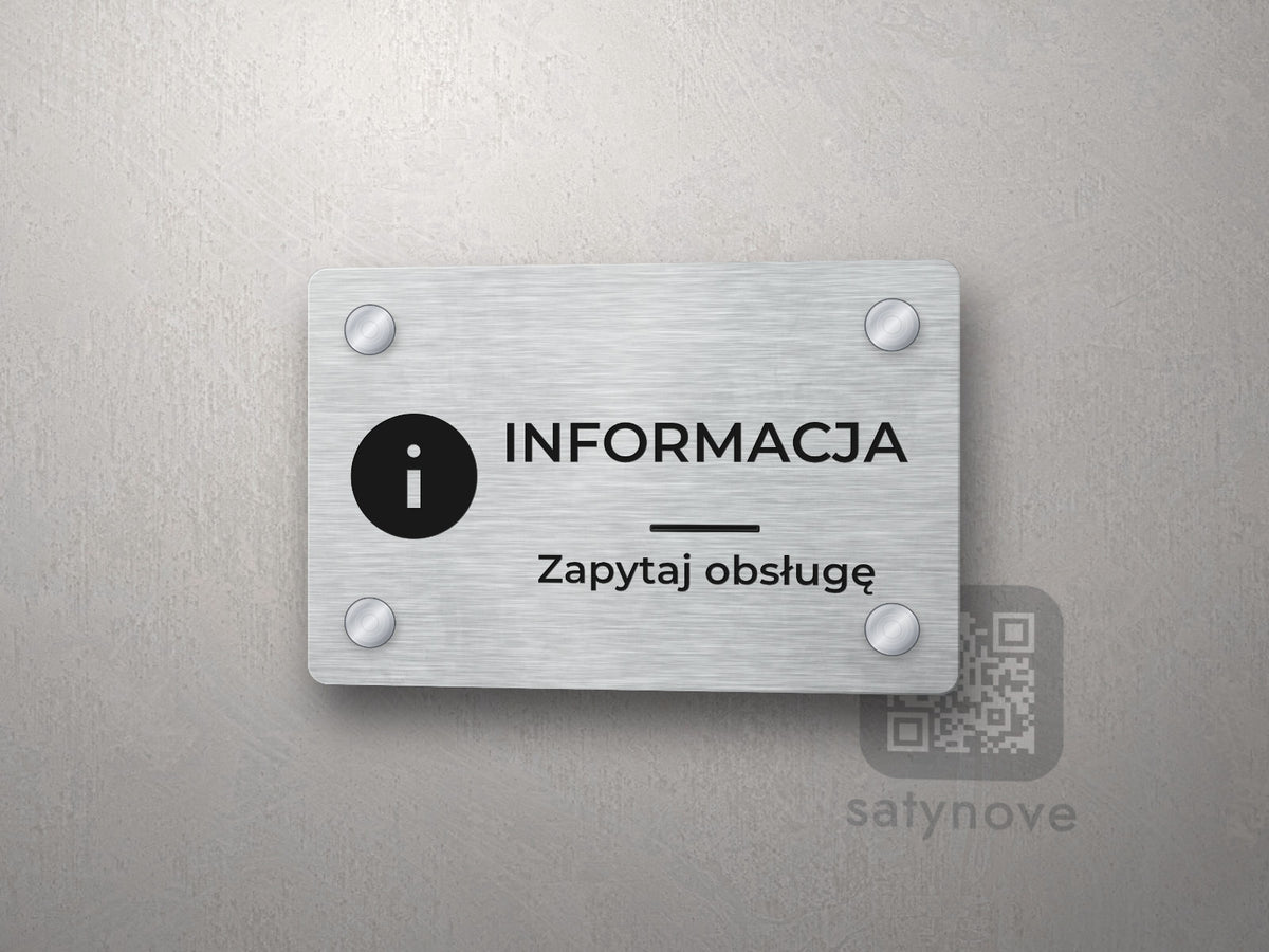 Tabliczka Informacja